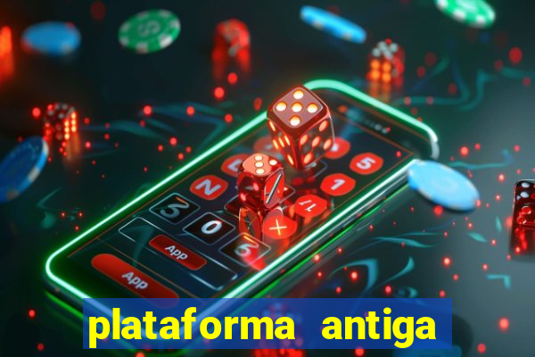 plataforma antiga de jogos